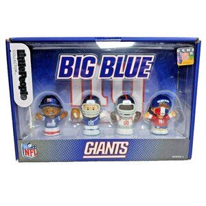 Fisher Price NFL New York Giants “Big Blue” Little People Collector Set Series 1